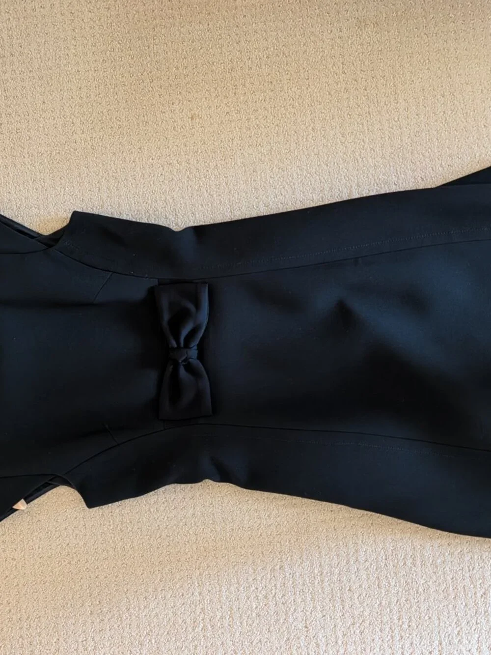 Kate Spade Black Bow-Front Dress Sz 4